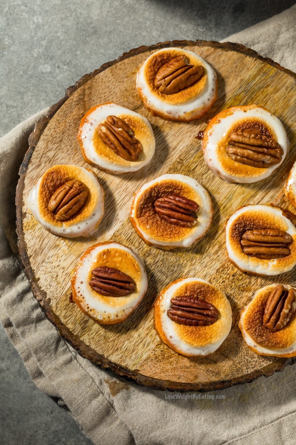 Low Calorie Sweet Potato Casserole Bites