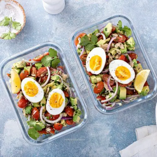 Low Calorie Meal Prep Salads