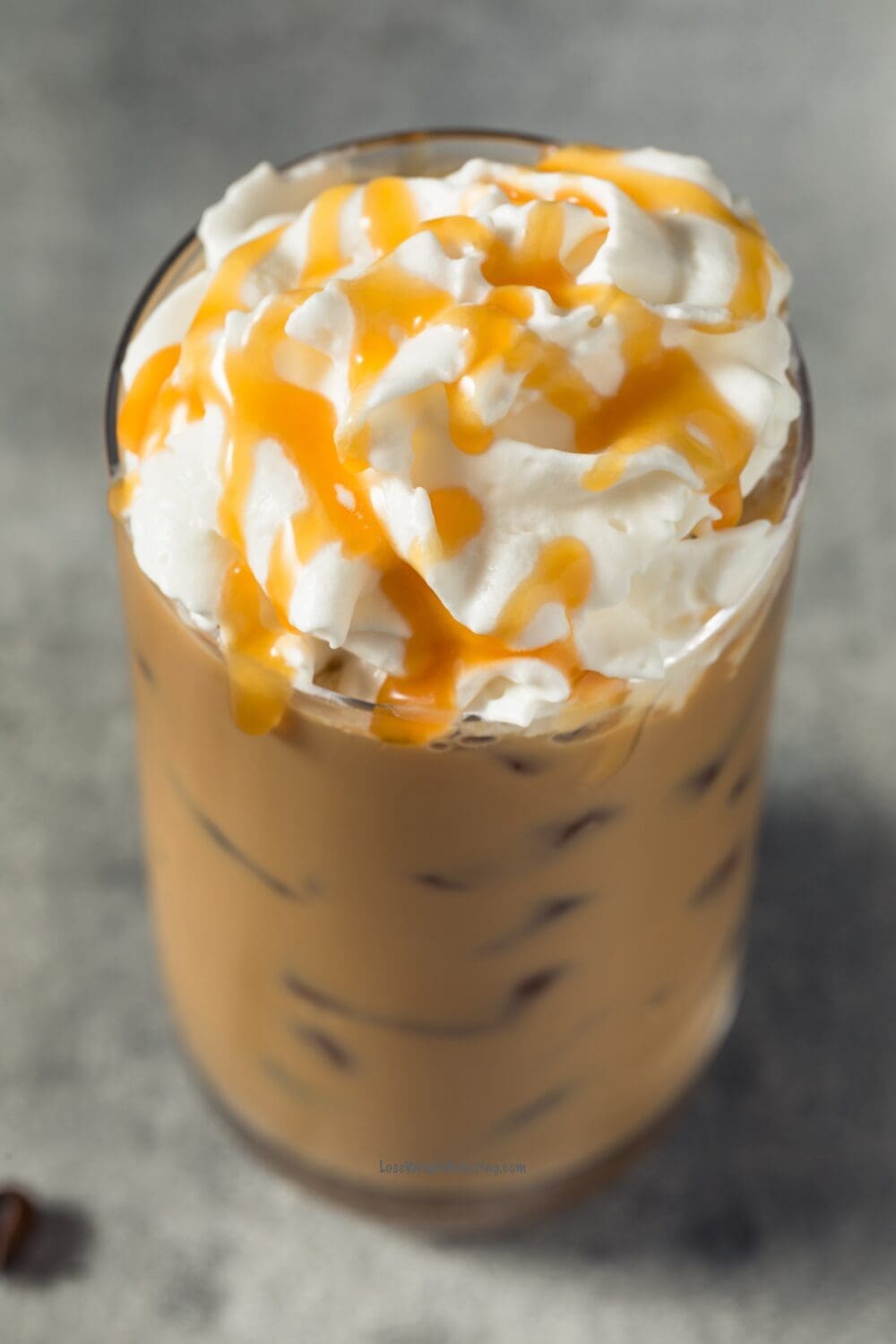 Low Calorie Iced Caramel Latte