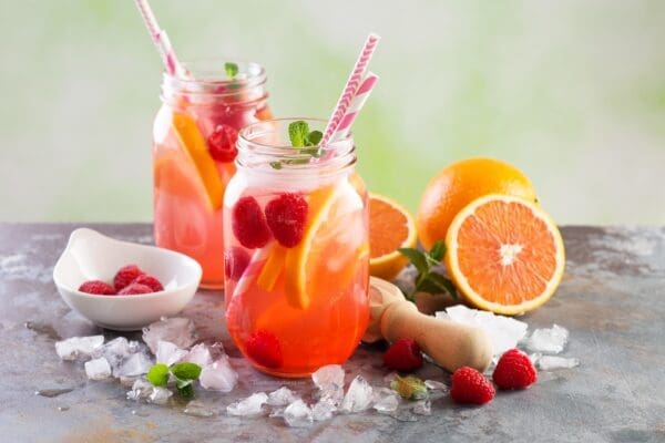 Low Calorie Detox Spa Waters for Weight Loss