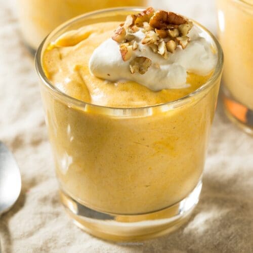 Low Calorie Protein Pumpkin Pudding