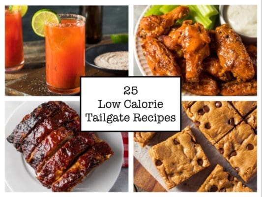 low calorie tailgate ideas