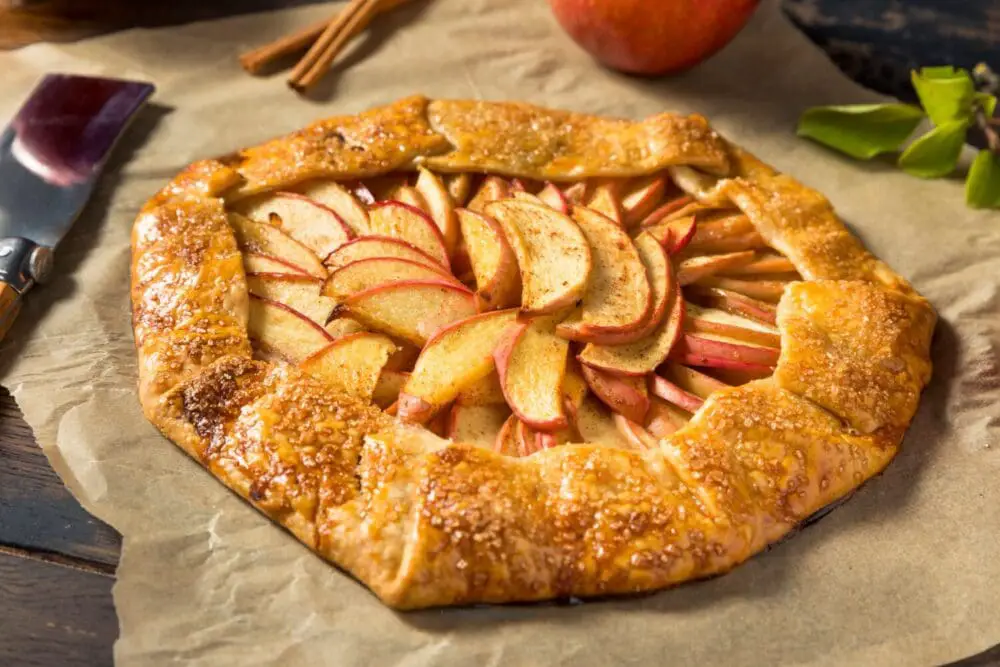 Low Calorie Apple Galette