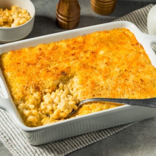 Low Calorie Butternut Squash Mac and Cheese