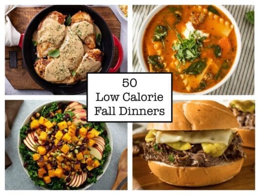 Low Calorie Fall Dinners