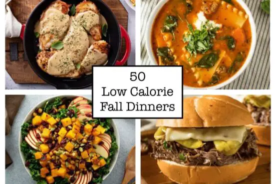 Low Calorie Fall Dinners