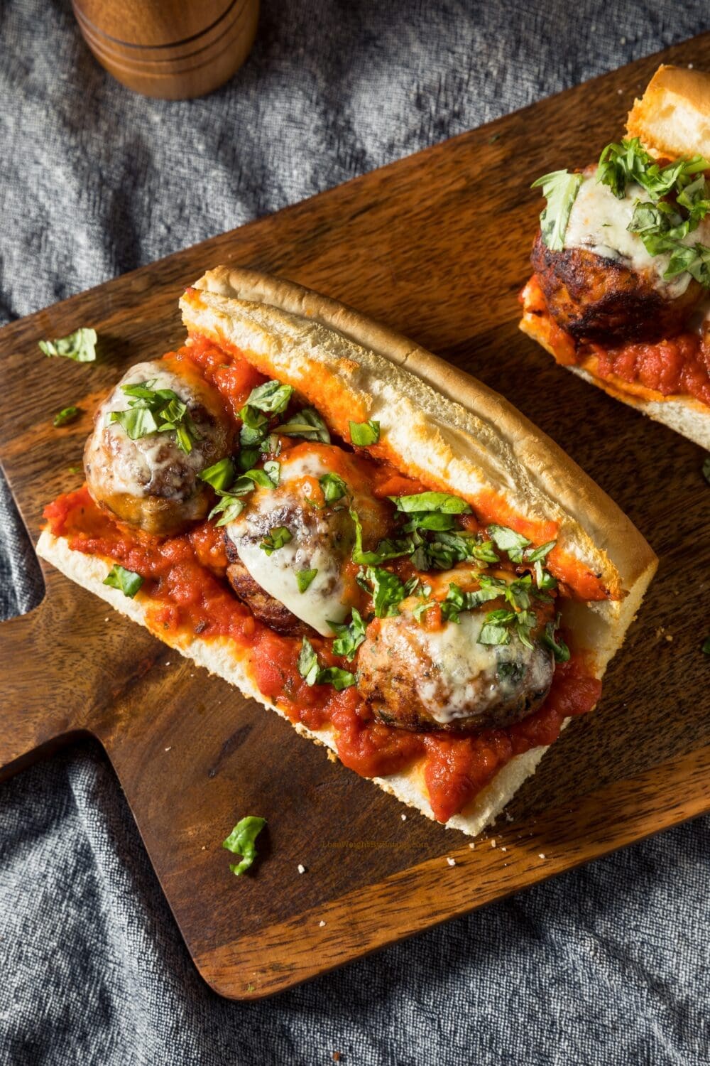 Low Calorie Meatball Sub