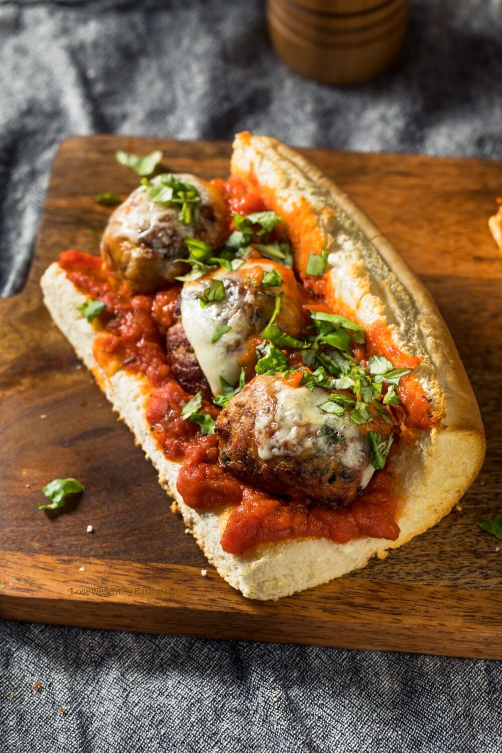 Low Calorie Meatball Sub