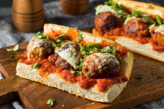 Low Calorie Meatball Sub