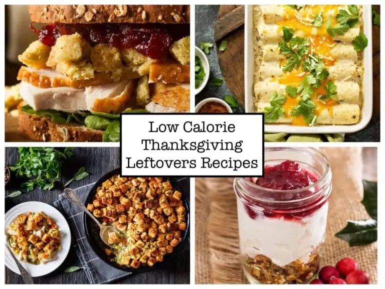 Low Calorie Thanksgiving Leftover Recipes