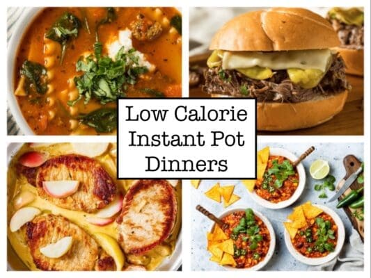 15 Low Calorie Instant Pot Dinners for Weight Loss