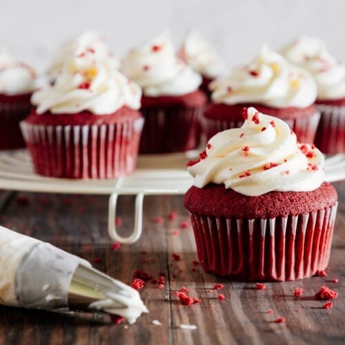 Low Calorie Red Velvet Cupcakes