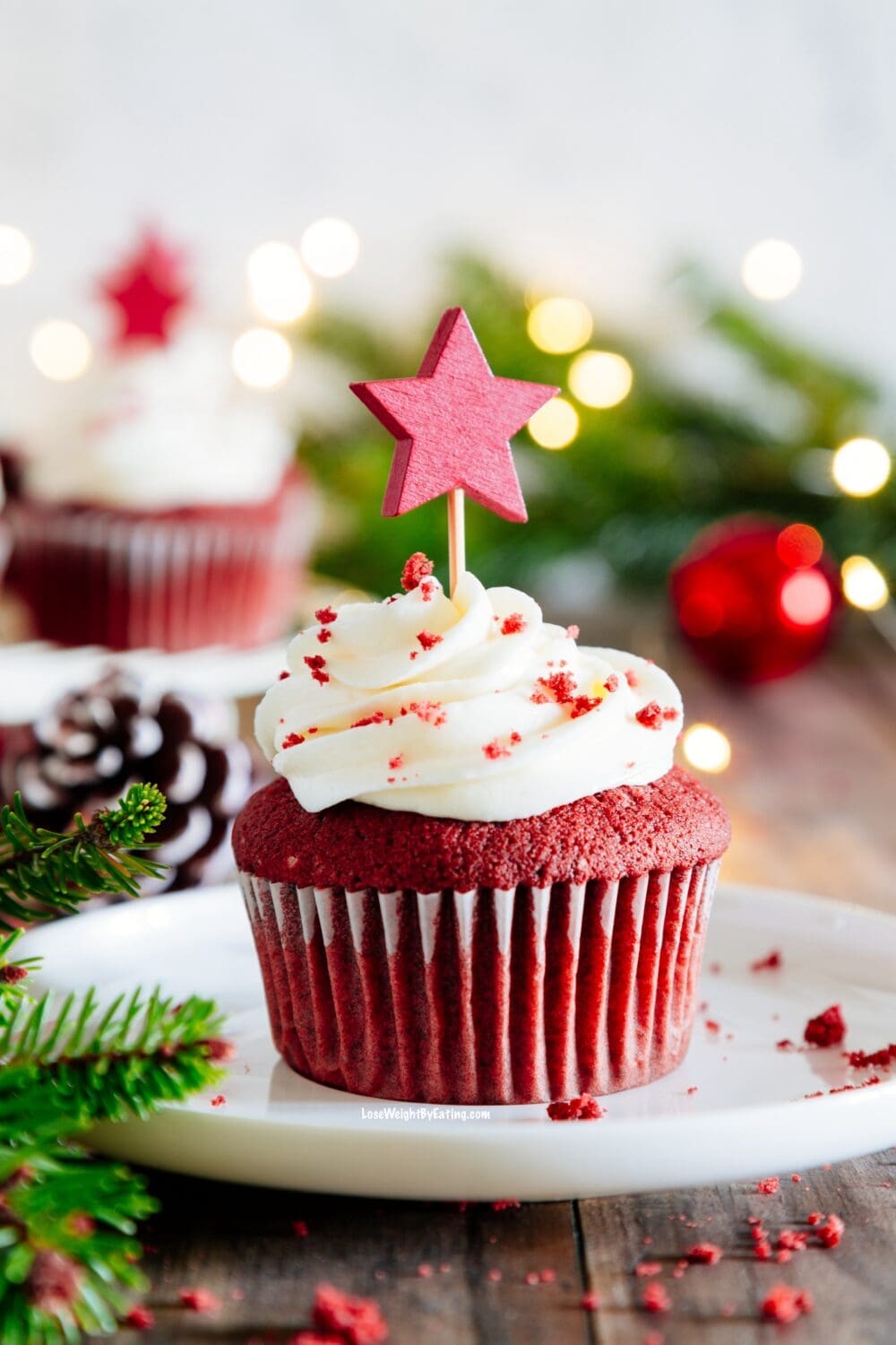 Low Calorie Red Velvet Cupcakes