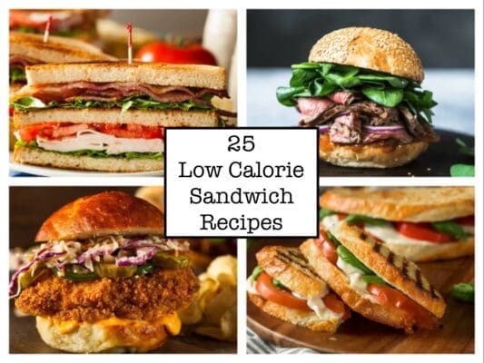 low calorie sandwiches