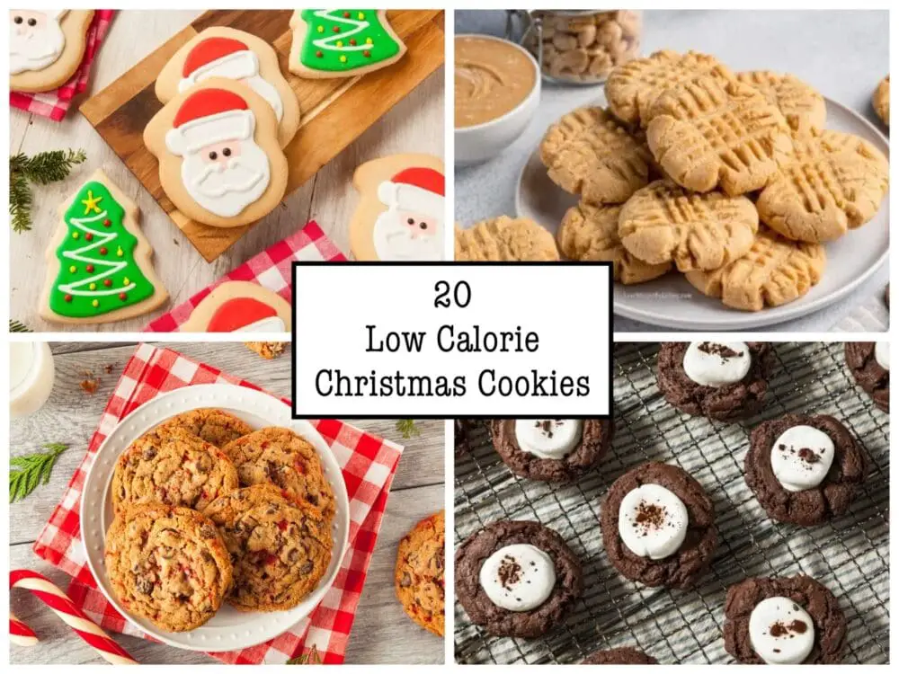 low calorie christmas cookies