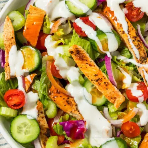 Low Calorie Buffalo Chicken Salad