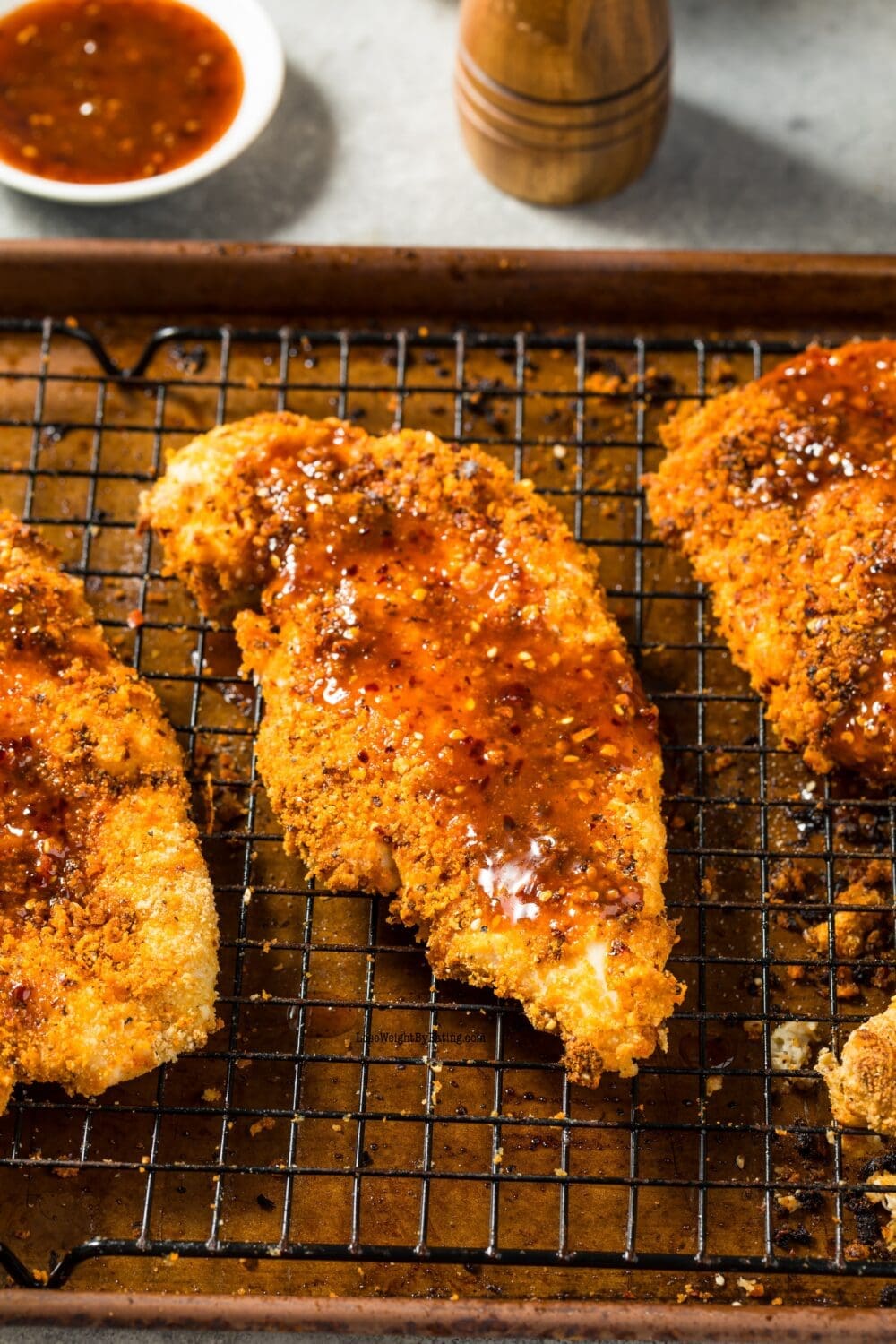 Low Calorie Hot Honey Fried Chicken