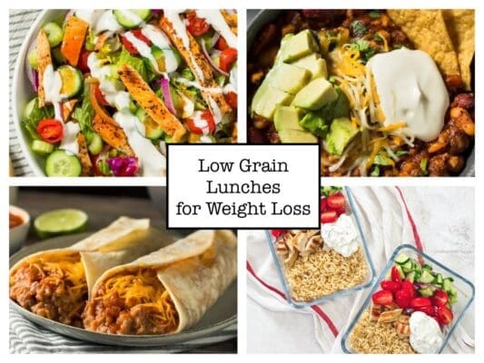 low grain lunches