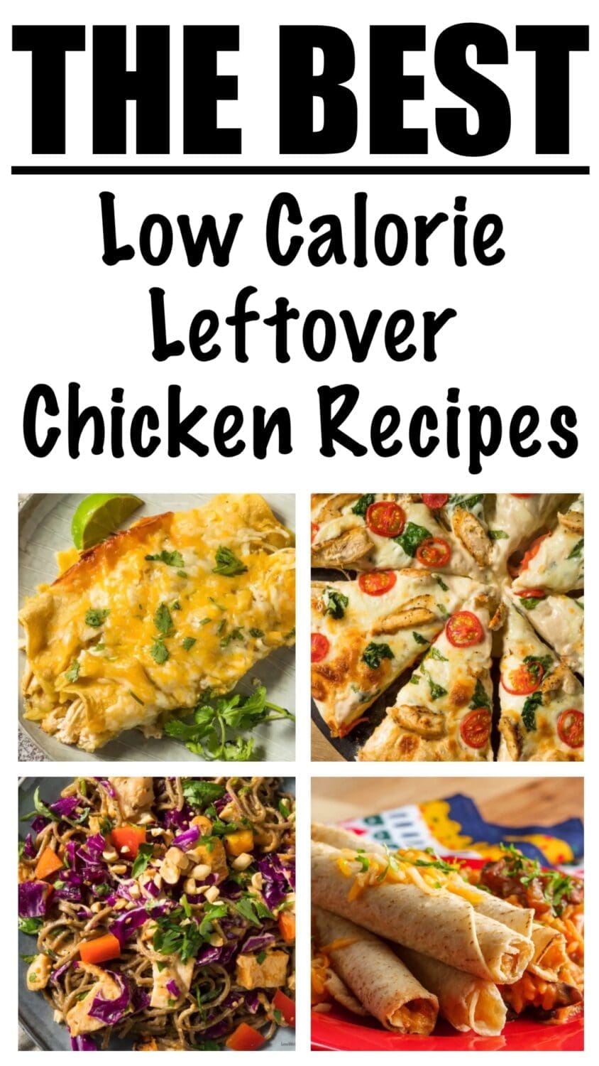 low calorie leftover chicken recipes