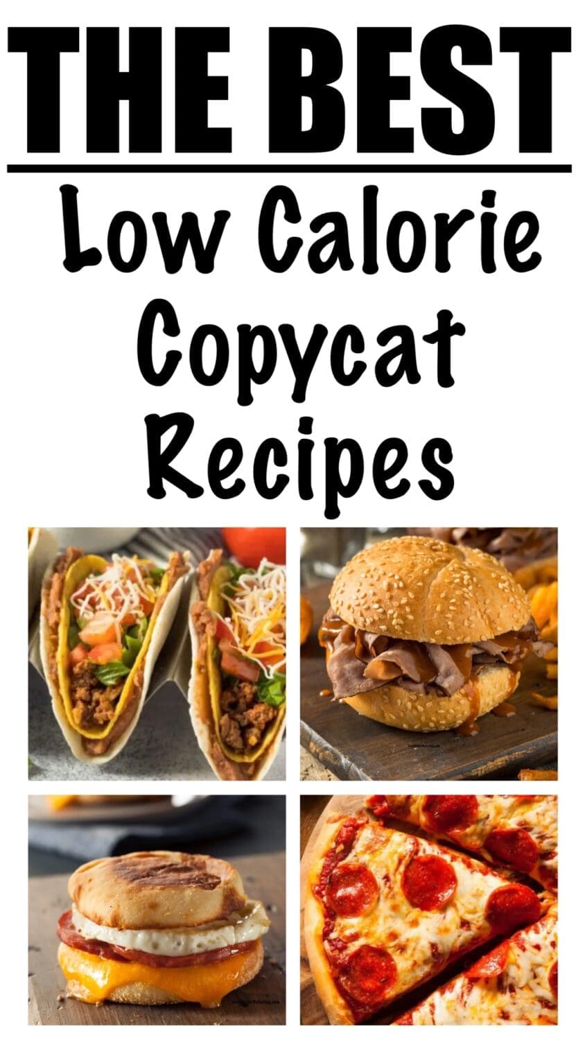 Low Calorie Copycat Recipes
