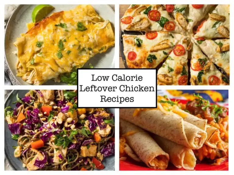 low calorie leftover chicken recipes