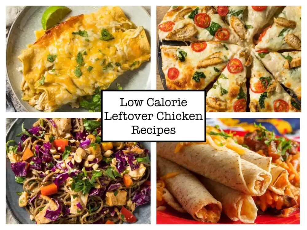 low calorie leftover chicken recipes